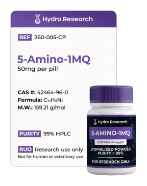 5 Amino 1MQ 50mg x 120 tablets